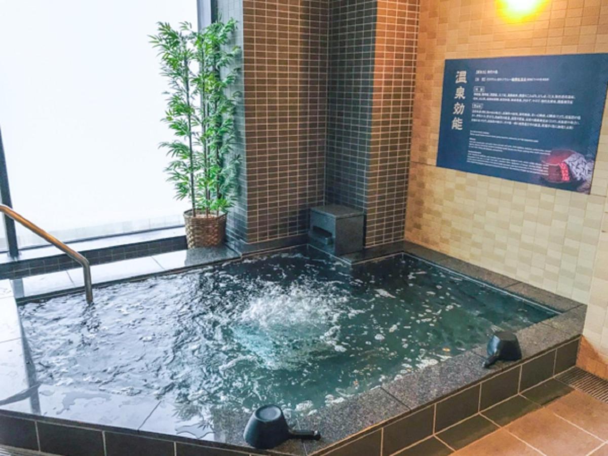 Natural Hot Spring Hotel Livemax Premium Hiroshima Exteriör bild